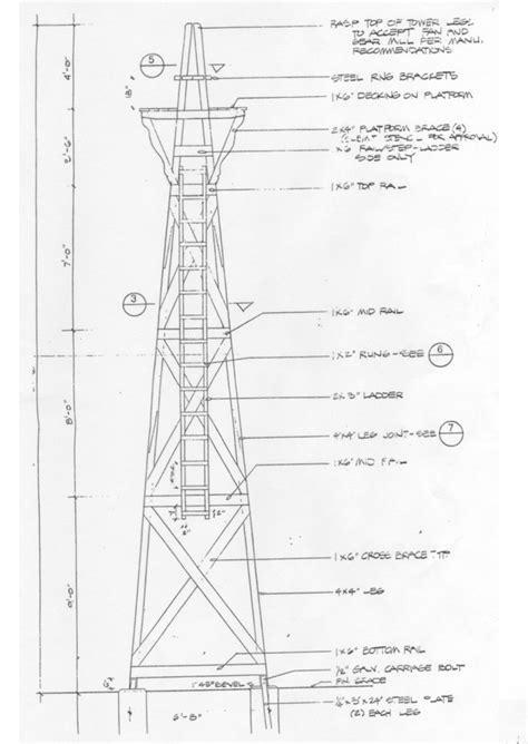 Wood tower plans | Wood windmill, Wooden windmill plans, Windmill plan