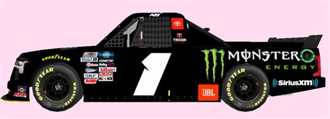 FICTIONAL 2023 Kurt Busch Monster Energy tricon garage 1 truck | Stunod ...