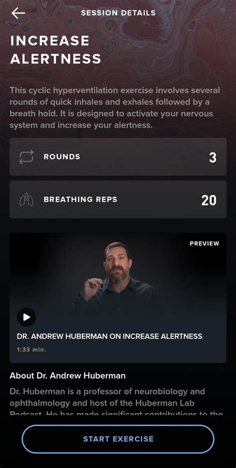 Two new Huberman breathing exercises added to the WHOOP App : r/HubermanLab