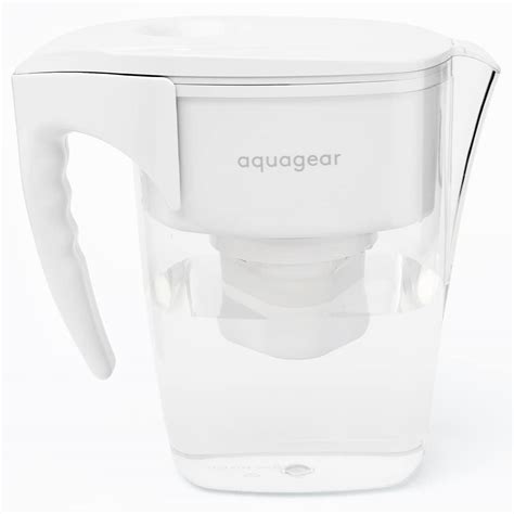 Buy Aquagear Water Filter Pitcher – Lead, Chlorine, PFOA/PFOS ...