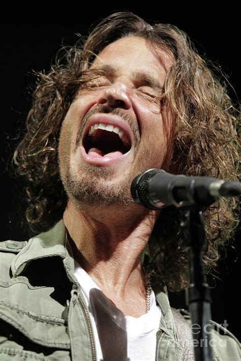 Soundgarden - Chris Cornell Photograph by Concert Photos