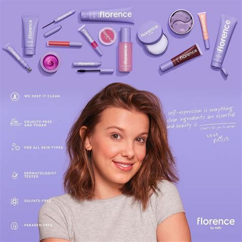 Millie Bobby Brown Launching Florence By Mills Beauty Brand