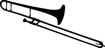 Trombone Silhouette clip art Free Clipart Download | FreeImages