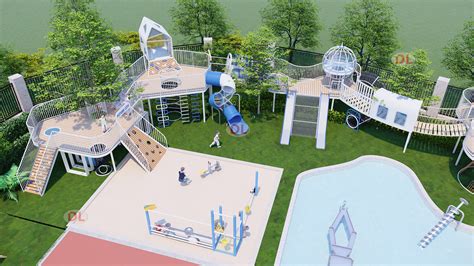 Park Playground Design - Dili industrial Co.,Ltd