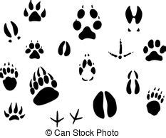 Rabbit tracks clipart - Clipground