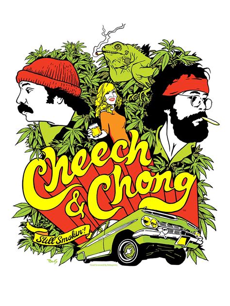 Cheech & Chong “Still Smoking Tour” | REBOPRINTS