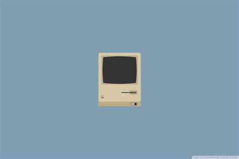 Download A Computer With A Blue Background Wallpaper | Wallpapers.com