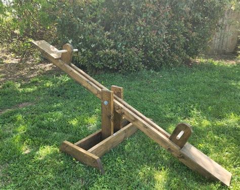 Handmade Wooden Kids Seesaw - Etsy