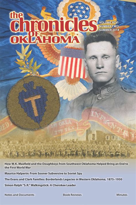 Chronicles of Oklahoma, Volume 96, Number 2, Summer 2018 - The Gateway to Oklahoma History