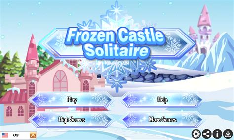 🕹️ Play Frozen Castle Solitaire Game: Free Online Winter Tripeaks ...