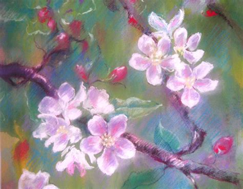 Fast Havey Bikes: apple blossom painting