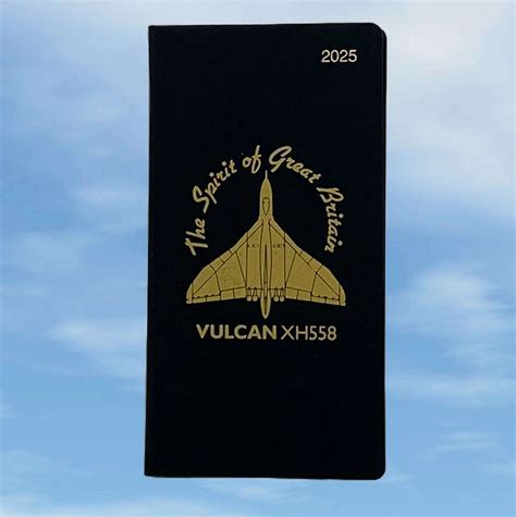 2025 Vulcan XH558 Pocket Diary - Vulcan To The Sky