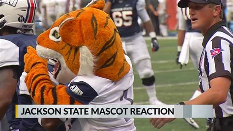 JSU mascot reaction - YouTube