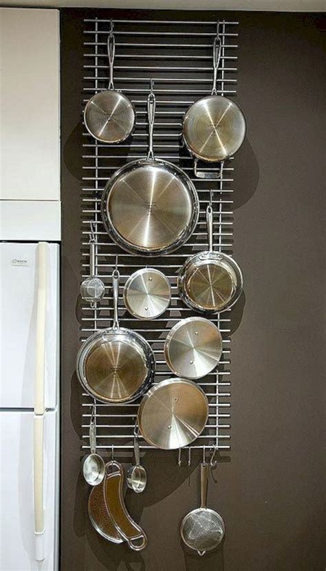 20+ Creative DIY Hanging Storage Ideas For Your Home | Kitchen wall storage, Hanging racks, Diy ...