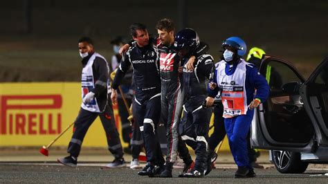 Romain Grosjean Managed to Escape From the Scariest F1 Crash in Years ...