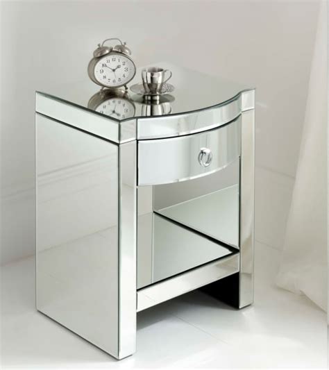 Top 6 Contemporary Mirrored Bedside Tables - Cute Furniture UK