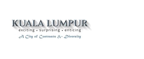 Brand New: New Logo for Kuala Lumpur Tourism