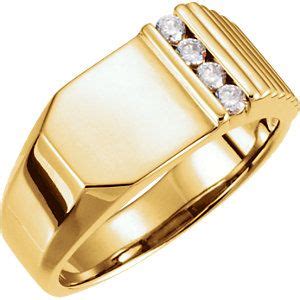 Men's 4 Stone Ring Mounting Item #: 9429:38320:S Please visit our Stuller site to determine the ...