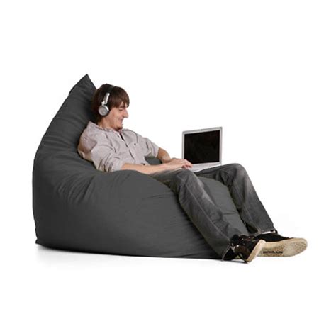 Jaxx Pillow Sac - Medium Microsuede Foam Chair - Walmart.com