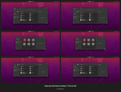 Ubuntu Dark 20.04 Theme For Windows 11 22H2 - Cleodesktop in 2022 | Windows, Icon pack, Dark