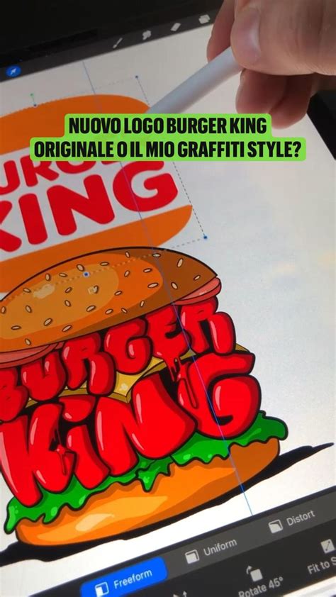 Nuovo logo Burger King Originale o il mio graffiti style? | Disegno digitale, Lettering creativo ...