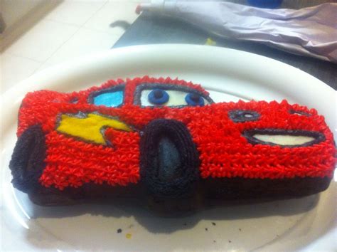 Lightning McQueen | Car cake, Happy birthday anthony, Cake