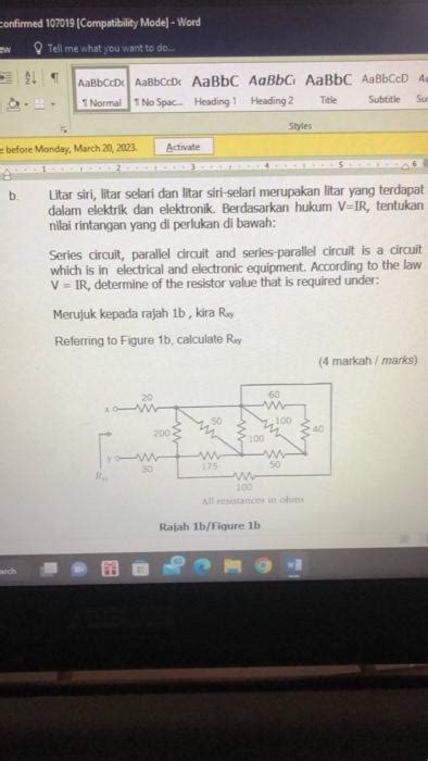 Solved Litar siri, litar selari dan litar siri-selari | Chegg.com