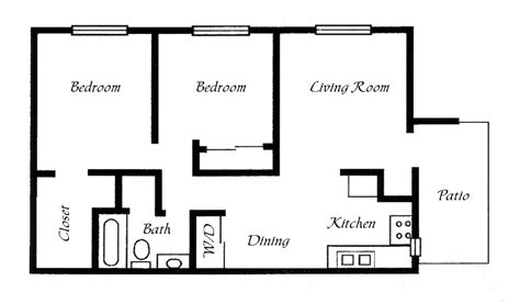 Mobile Home Floor Plans 2 Bedroom | Mobile Homes Ideas