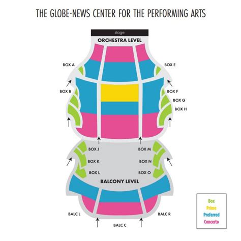 Globe-News Center for the Performing Arts Seating | The Amarillo Symphony