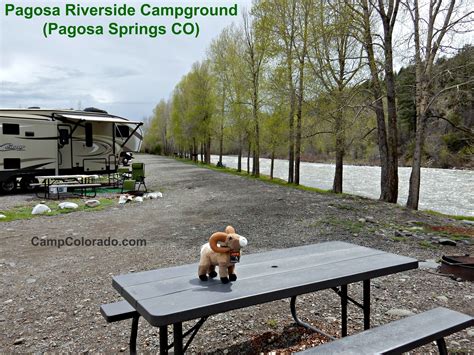 Pagosa Riverside Campground in Pagosa Springs Colorado | Spring camping ...