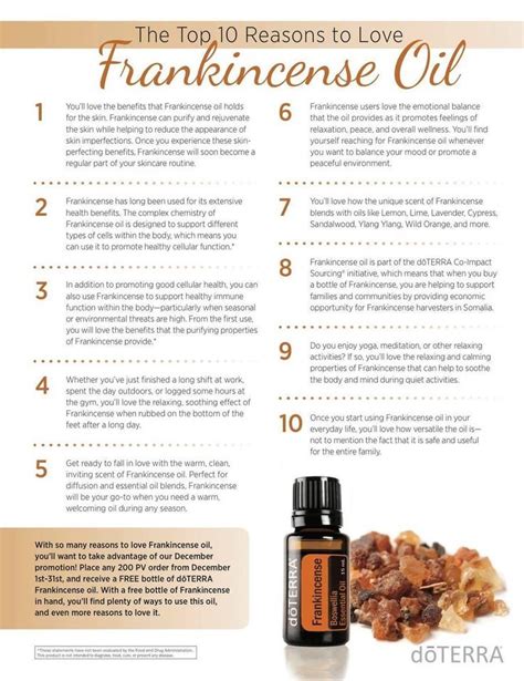 dōTerra frankincense essential oil has extraordinary health benefits.* Soothes, bea… | Essential ...