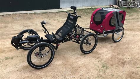 Trikexplor 420e Traveling Custom Electric Recumbent Quad Four Wheel ...