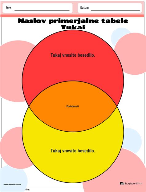 Nova Predloga Primerjalne Tabele za Ustvarjanje Strani 4