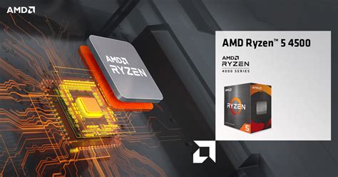 AMD Ryzen 5 4500 Desktop Processor - Techmart Unbox