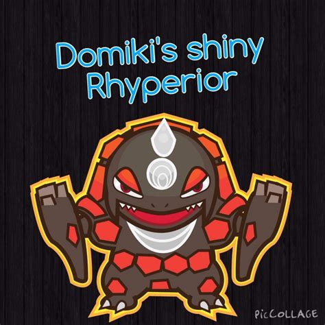 | Remake a Shiny: Rhyperior | | Pokémon Amino