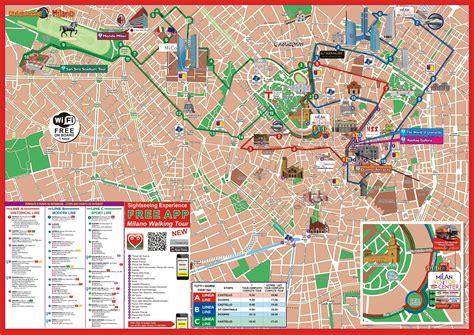 Milan hop on hop off bus route map - Milan hop on hop off route map ...