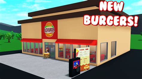 RECREATING The NEW BLOX BURGERS In Bloxburg! - YouTube