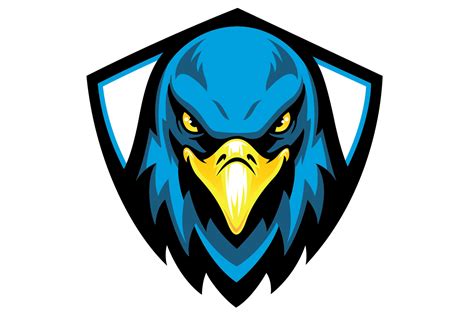 Blue High School Football Logos
