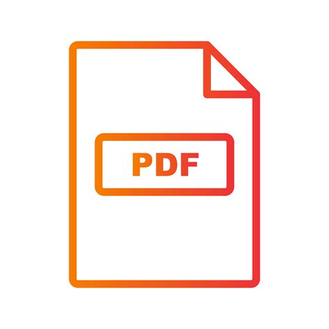 PDF Vector Icon 378884 Vector Art at Vecteezy