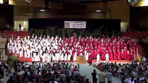 Kahuku High School Graduation Senior Medley 2015 - YouTube