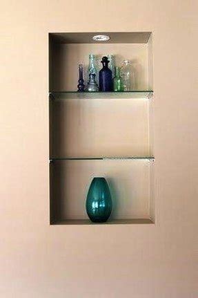 Glass Wall Shelves For Living Room - Foter