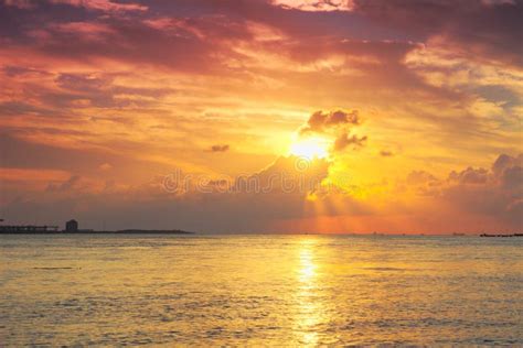 Divine sunset of Tamsui stock image. Image of dramatic - 59605067