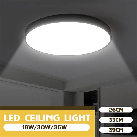 18W/30W/36W LED Ceiling Light Ultra Thin Flush Mount Kitchen Round Home Fixture – Alexnld.com