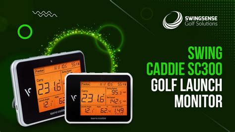 Swing Caddie SC300 Golf Launch Monitor Review - SwingSense