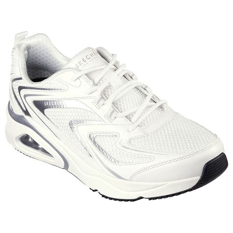 Skechers Men SKECHERS Street Tres-Air Uno | White Shoes – Skechers Singapore