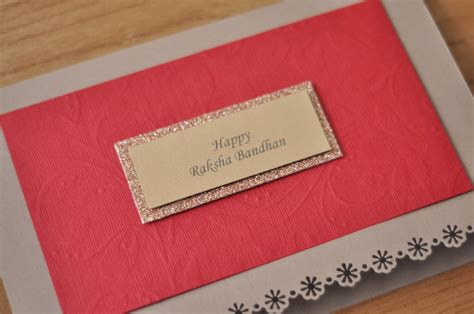 The Party Wall: Handmade Raksha Bandhan cards and rakhis