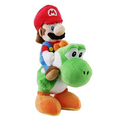 Toy Super Mario Plush Mario Riding Yoshi 8" (nintendo)