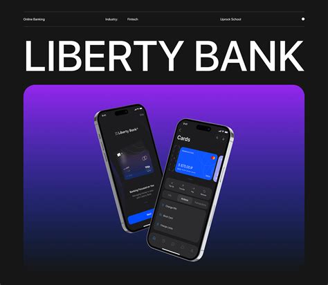 Liberty Bank — Online Banking App on Behance