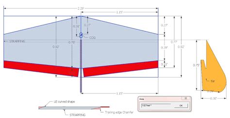 Foam Board Flying Wing Plans