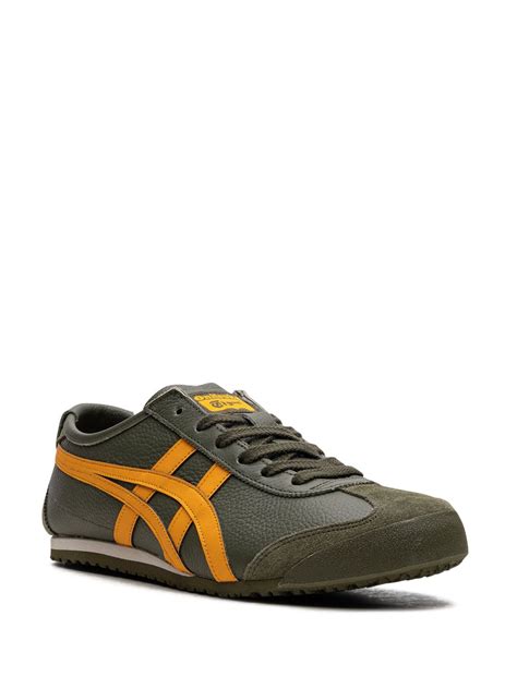 Onitsuka Tiger Mexico 66 "Olive/Yellow" Sneakers | Green | FARFETCH